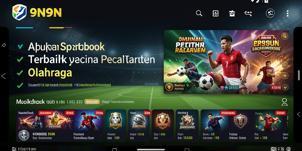 Gambaran menarik dari gameplay taruhan olahraga di 9N9N.