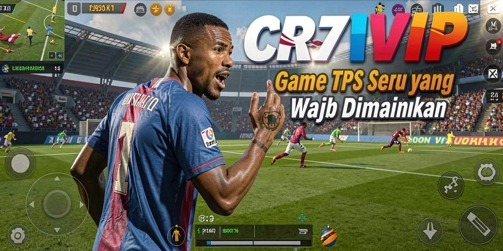 Tampilan gameplay TPS yang intens dan menegangkan di CR7VIP.