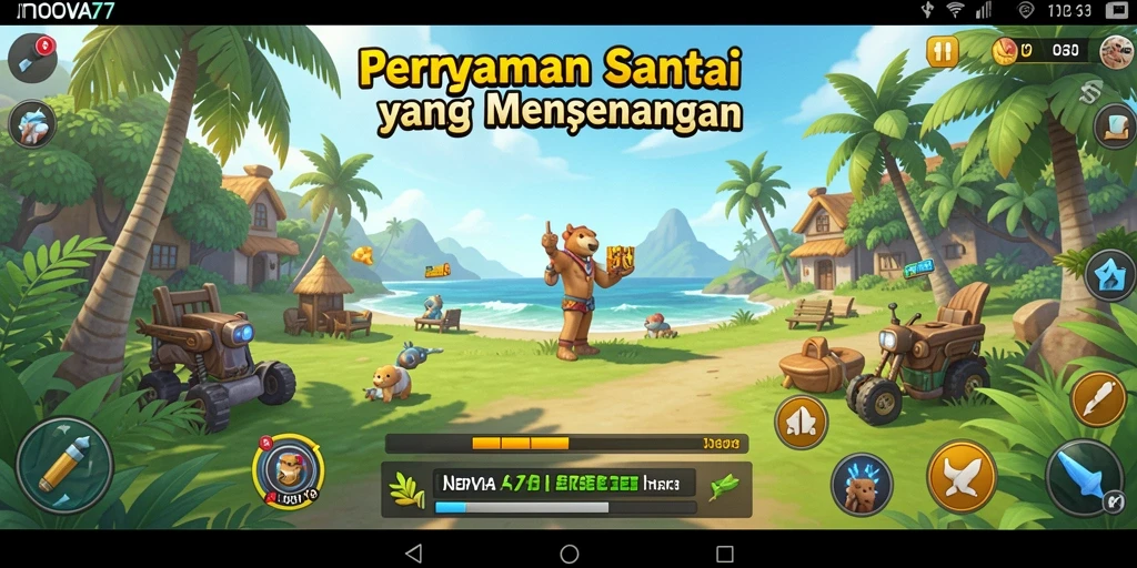 Tampilan menarik dari gameplay INOVA77 yang mengasyikkan.