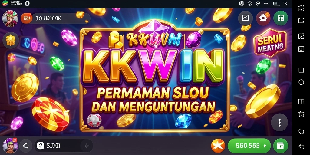 Screenshot KKWIN menampilkan gameplay Slot yang mengasyikkan dan menarik.