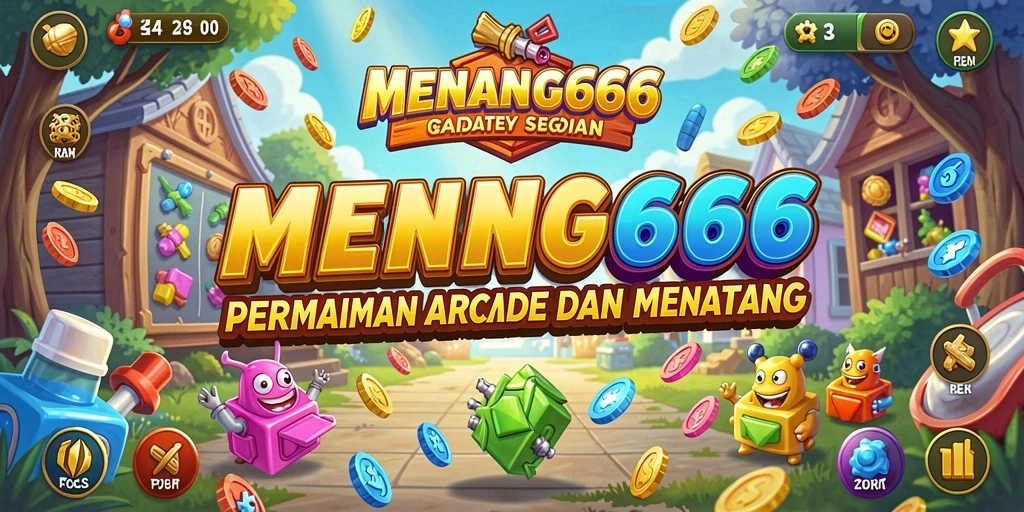 Tampilan gameplay seru dalam permainan arcade MENANG666.