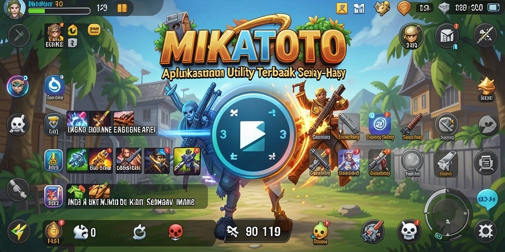 Screenshot MIKATOTO menunjukkan antarmuka aplikasi yang user-friendly.