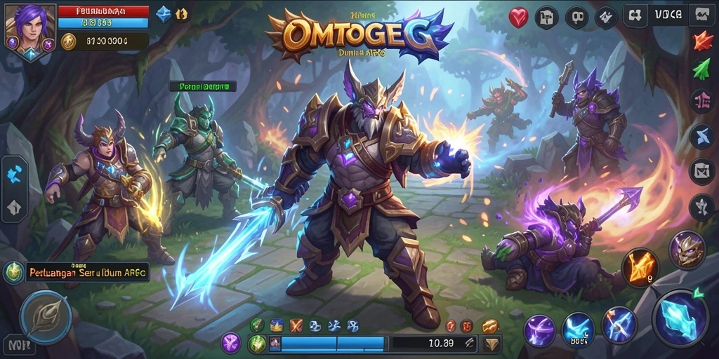 Tampilan menakjubkan dari gameplay OMTOGEL di dunia ARPG.