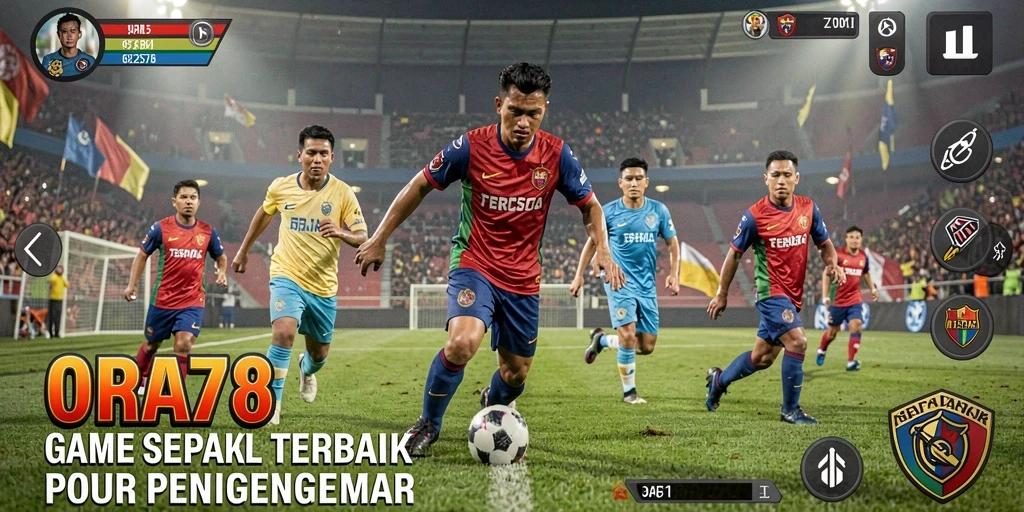 Tampilkan aksi seru dan grafis menakjubkan dari game sepak bola ORA78.