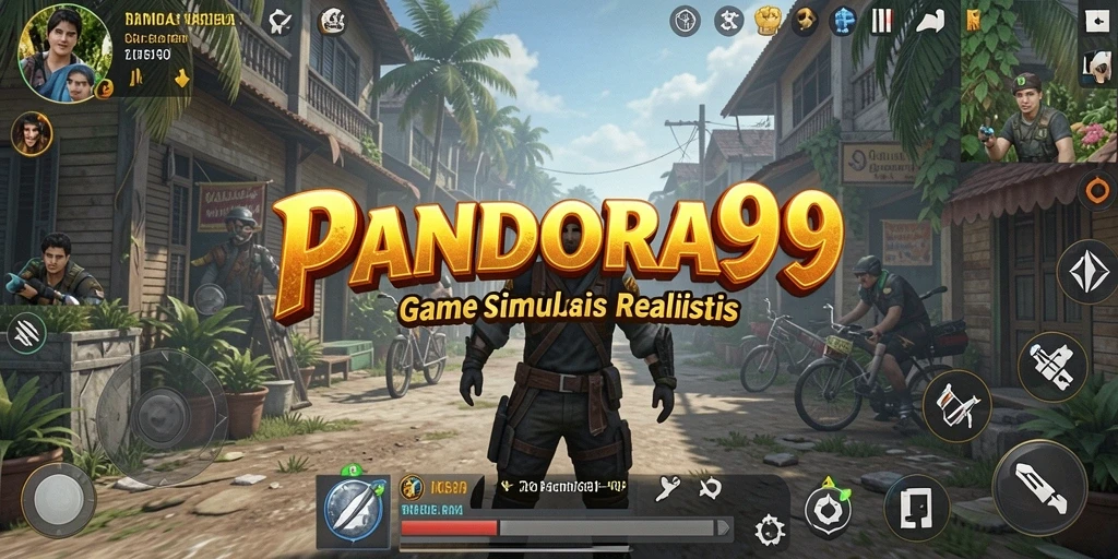 Gambaran gameplay PANDORA99 yang menampilkan simulasi yang mendalam.