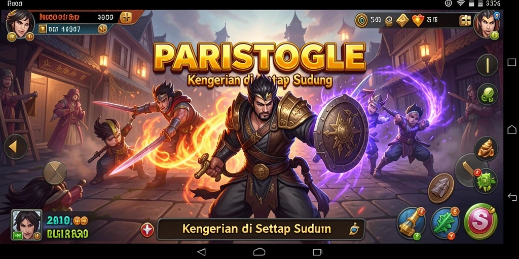 Gameplay menegangkan di PARISTOGEL dengan momen horor yang mendebarkan.