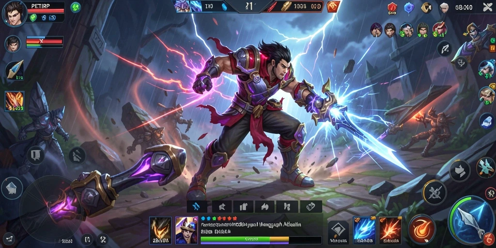Bermain di arena PETIRRP dengan grafis yang menakjubkan.