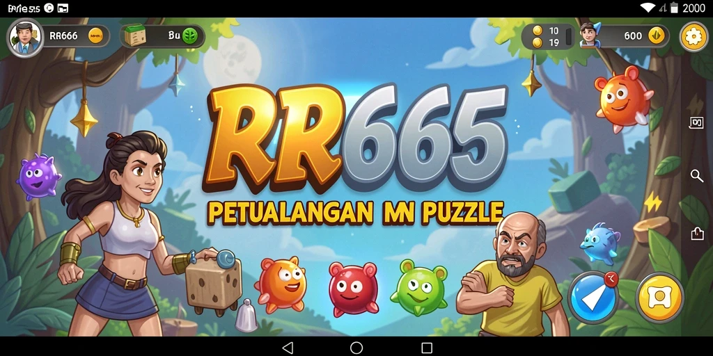 Tampilan gameplay seru dan menantang di RR666.