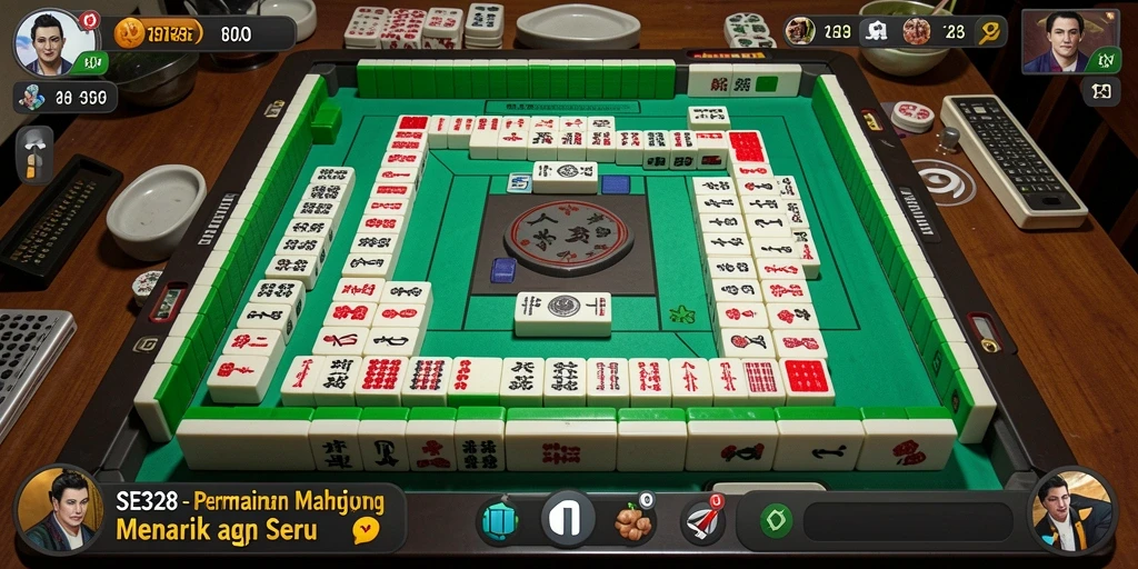 Gameplay Mahjong yang menarik dan penuh tantangan.