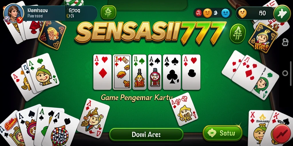 Screenshot gameplay SENSASI777 yang seru dan interaktif.