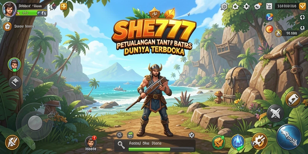 Tampilan gameplay menakjubkan dalam dunia terbuka SHE777.