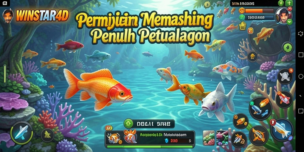 Tangkapan ikan raksasa di gameplay WINSTAR4D yang menegangkan.